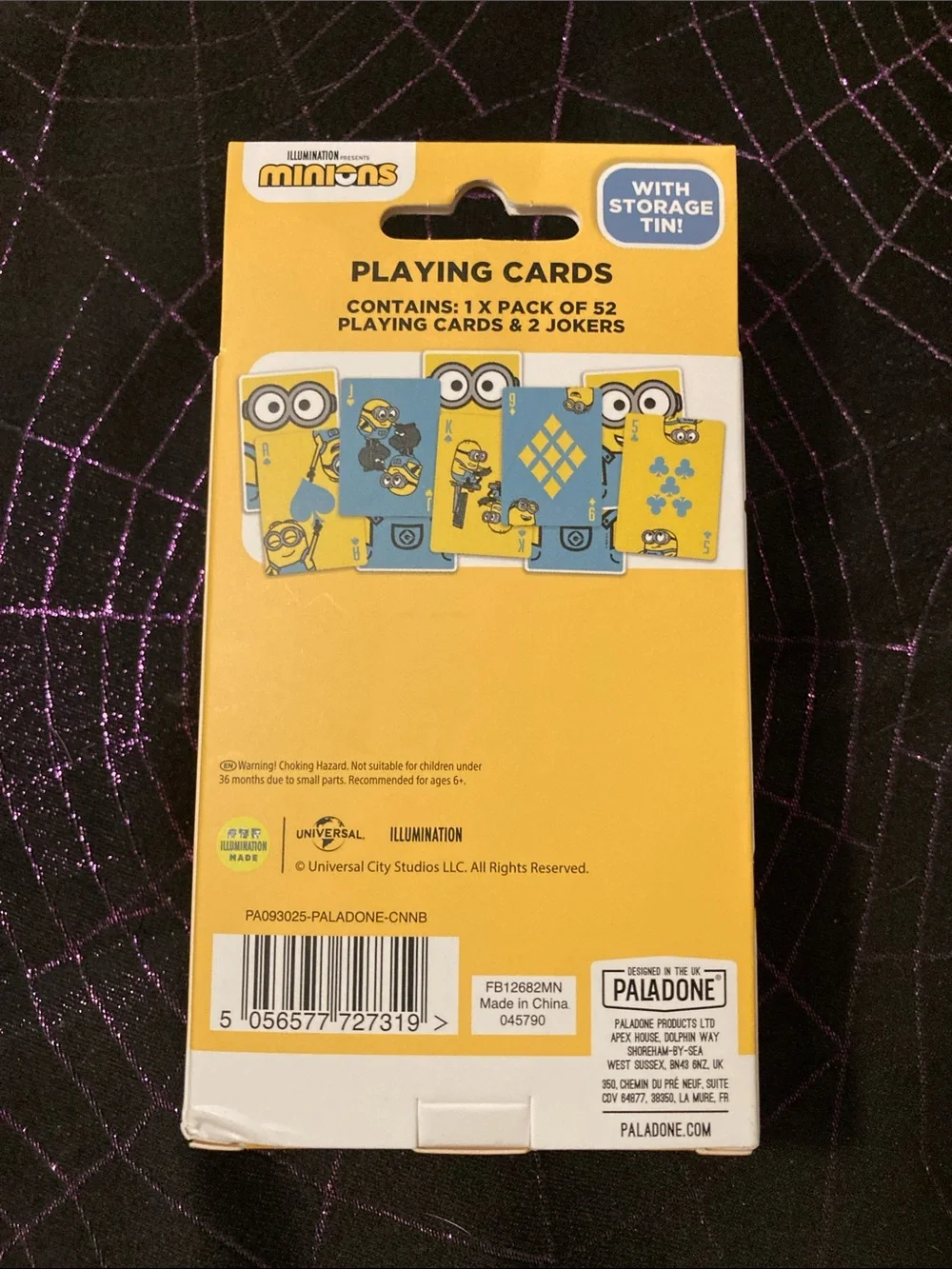 Playing Cards With Tin Minions